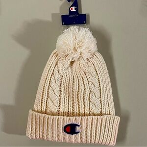 Brand new light pink champion toque. Never been wore. Tag still attached.